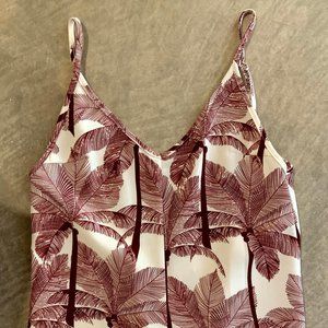 Palm Tree Lulu's Romper